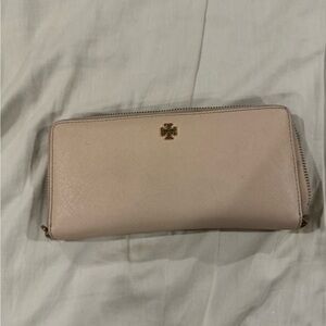 Tory Burch Light Pink Wallet